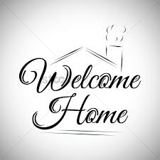 Welcome Home Greeting Vector Image 1811240 Stockunlimited