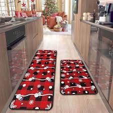 kitchen rug runner set for home office