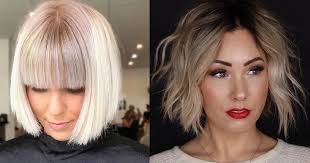 The best hairstyles for thick hair work with the natural volume or take advantage of cutting techniques to take weight out without compromising shape or style. Best New Bob Hairstyles 2021