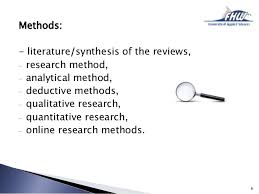 research methodology for dissertation proposal