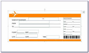 This kind of large printable movie ticket templates include a number pages which includes. Airline Ticket Jacket Template Vincegray2014