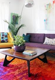 32 Ideas To Incorporate A Purple Sofa