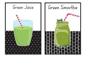 green juice vs green smoothie what