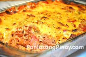pinoy baked whole wheat penne pasta recipe