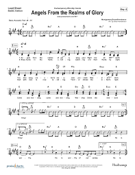 Angels From The Realms Of Glory Orchestration By Brad Henderson Praisecharts Digital Sheet Music