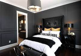 The walls of your room should be white but you can keep the wall overhead your bed black. 20 Black And White Bedroom Ideas