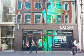 lush oxford street london flagship skincare