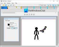 stick figure animation software