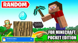 Video review of the addon . How To Download Minecraft Random Loot Mod For Minecrfat Pe Minecrfat But Block Drop Random Loot Youtube