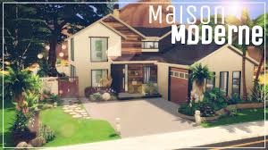 maison moderne sd build sims 4