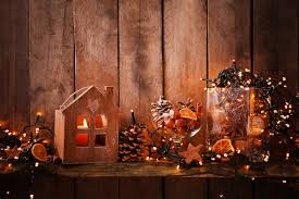 premium photo brown house with candle