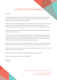 General cover letter for job application this letter shows an interest in getting a job in the company without specifying a position. Cover Letter Format Examples Templates Download 50 Free Samples
