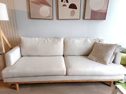muji style solid wood sofa furniture