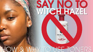 please stop using witch hazel the