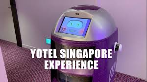 Yotel Singapore | A HOTEL WITH A HOUSEKEEPING ROBOT! - YouTube
