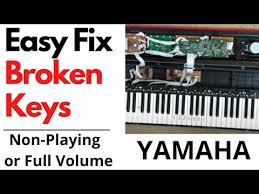 yamaha keyboard repair easy fix for