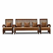 happy furniture modern wooden sofa set