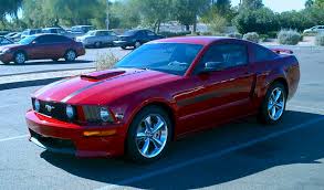 Dark Candy Apple Red 2008 Mustang