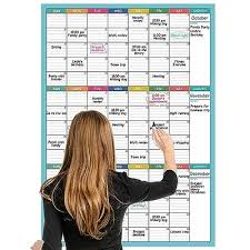 Large Dry Erase Calendar For Wall