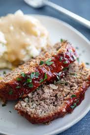 Monitor nutrition info to help meet your health goals. Traditional Meatloaf Recipe With Glaze Taste And Tell