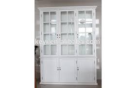 Features adjustable glass shelves, interior lighting, drawer storage and open lower shelf. Antique Home Useful Living Room And Study Room White Wooden And Glass Tall Display Cabinet With Three Doors Nc 2818 10 Buy Antique Tall Wooden Display Cabiner With Glass Antique Living Room Display Cabinet Antique