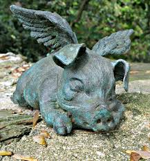 Flying Pig Statue