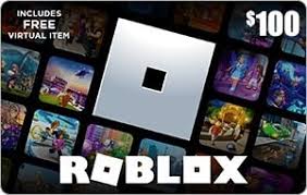roblox gift card us 100