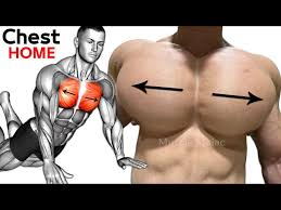 6 easy exercises chest at home no