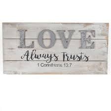 1 Corinthians 13 7 Love Wall Plaque