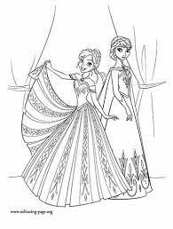 At the beginning of the film, livvy stubenrauch and katie lopez provide her speaking and singing voice as a young child, respectively. Anna Coronation Dress Coloring Pages Elsa Coloring Pages Super Coloring Pages Elsa Coloring