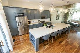 Before you do any refinishing, macfarlane recommends starting this project by thoroughly scrubbing your kitchen cabinetry. Refinish Kitchen Cabinets Or Buy New Cabinetry