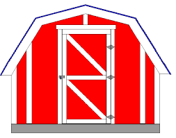 Shed 10 X12 Gambrel Roof