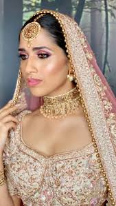 asian indian bridal hair and makeup