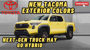 2024 toyota tacoma trd pro exterior new