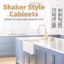shaker style cabinets door styles and