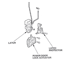 1998 accord door lock actuator