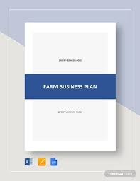 19 farm business plan templates word