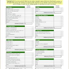 Printable Family Budget Template Metabots Co