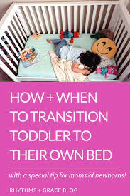 transitioning toddler to bed