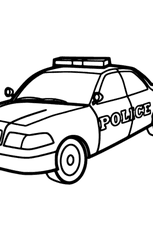 La vidéo youtube comment dessiner une voiture de police. Coloriage Voiture De Police En Ligne Gratuit A Imprimer