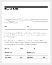 Bill Of Sale 140 Free Word Excel Pdf Format Download Free