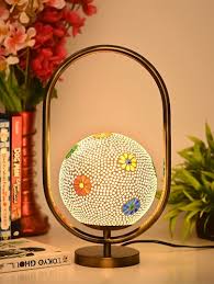 Oval Shape Color Table Lamp