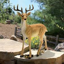 Woodland Buck Deer Statue Ly88195