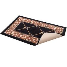 carpet mat fleur de lis design slip