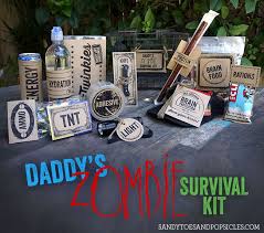 Use this list to get together the essentials for your tin. Daddy S Zombie Survival Kit Father S Day Gift And Free Printable