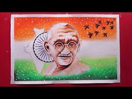 How To Make Gandhi Jayanti Drawing Step By Step Easily