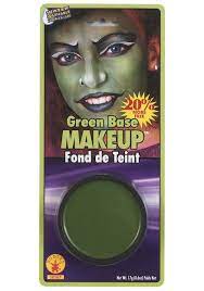 witch green makeup