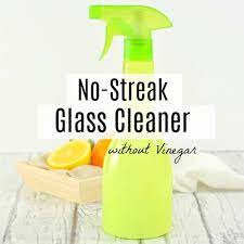 Homemade Glass Cleaner Without Vinegar