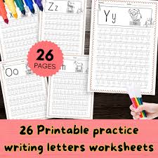alphabet tracing worksheets 26
