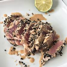 seared ahi tuna with wasabi ginger